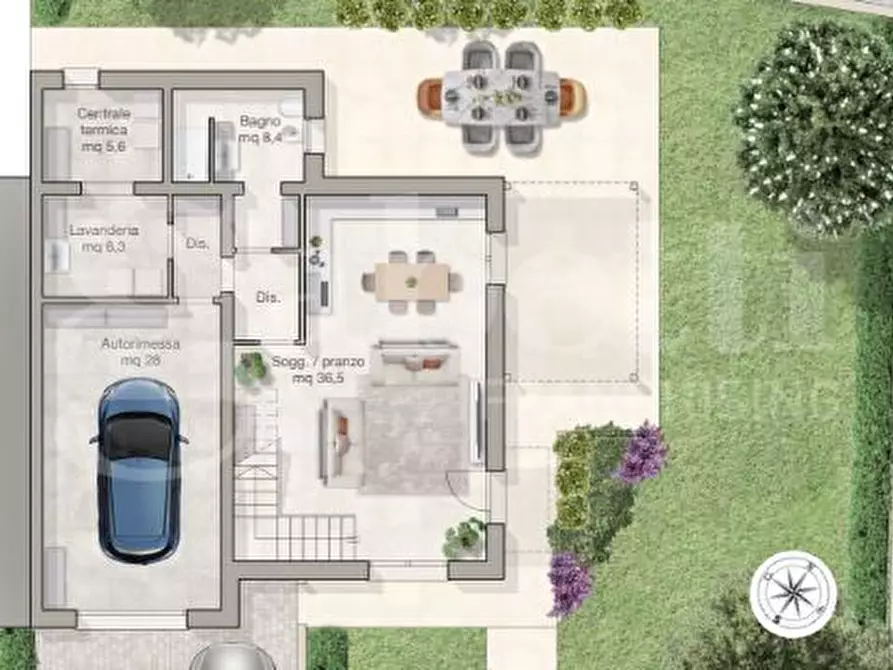 Immagine 9 di Villa in vendita  in Via Tenuta Amalia a Verucchio