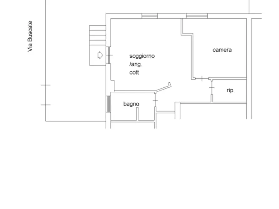 Immagine 21 di Appartamento in vendita  in Via Buscate, 32 a Roma
