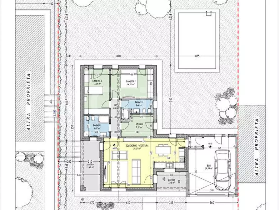 Immagine 13 di Villa in vendita  in Via de Gasperi, Snc a Castiraga Vidardo