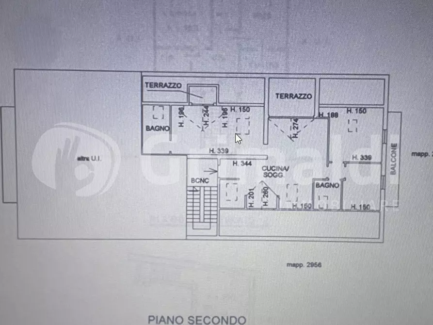 Immagine 48 di Albergo/B&B/Residence in vendita  in Via Besozzo, 12 a Mercallo