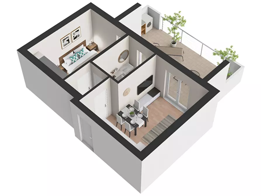 Immagine 7 di Appartamento in vendita  in Via Paolo Borsellino, 5 a Tortoreto