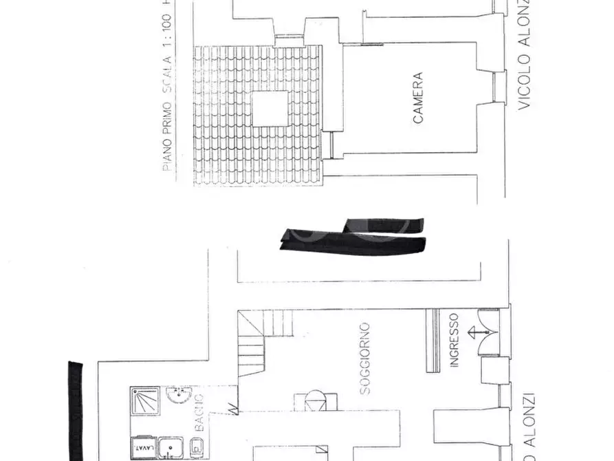 Immagine 14 di Appartamento in vendita  in Vicolo Alonzi, 9 a Sora