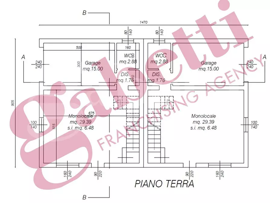 Immagine 22 di Casa bifamiliare in vendita  in Via BRONDOLO - VIA A.CONTARINI, 00 a Chioggia