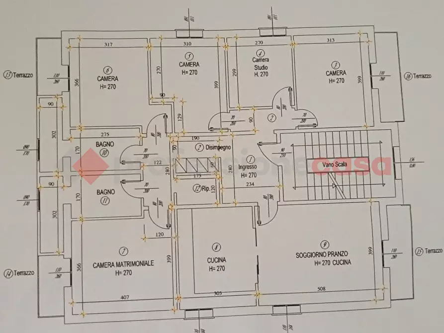Immagine 46 di Appartamento in vendita  in Via fratelli Pinardi, 25 a Bologna