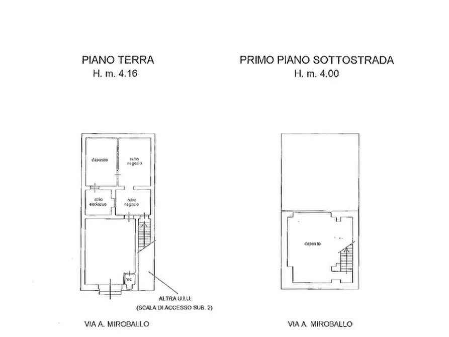 Immagine 3 di Negozio in vendita  in Via miroballo a San Severo