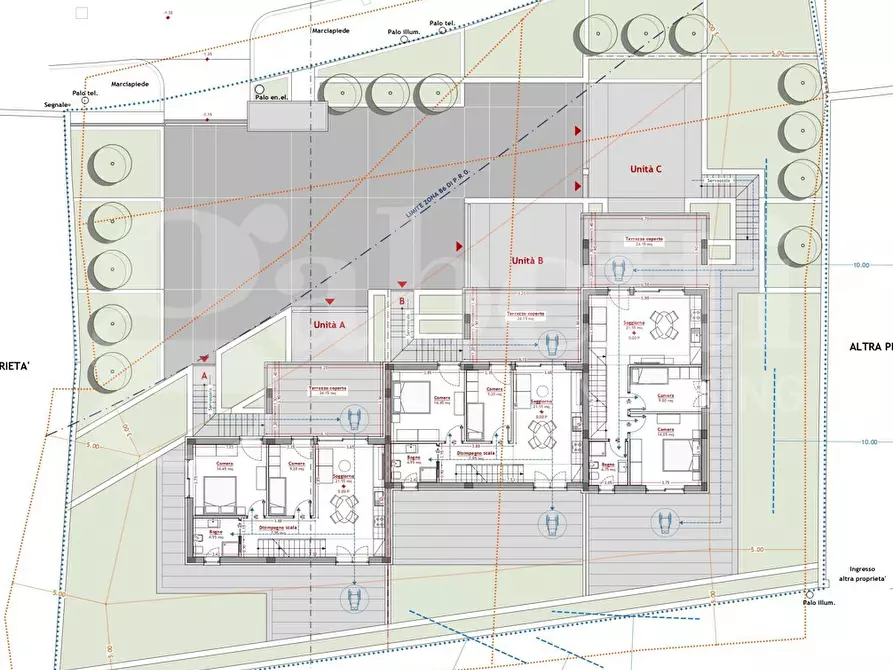 Immagine 12 di Villetta a schiera in vendita  in Via Fontania, 999 a Gaeta