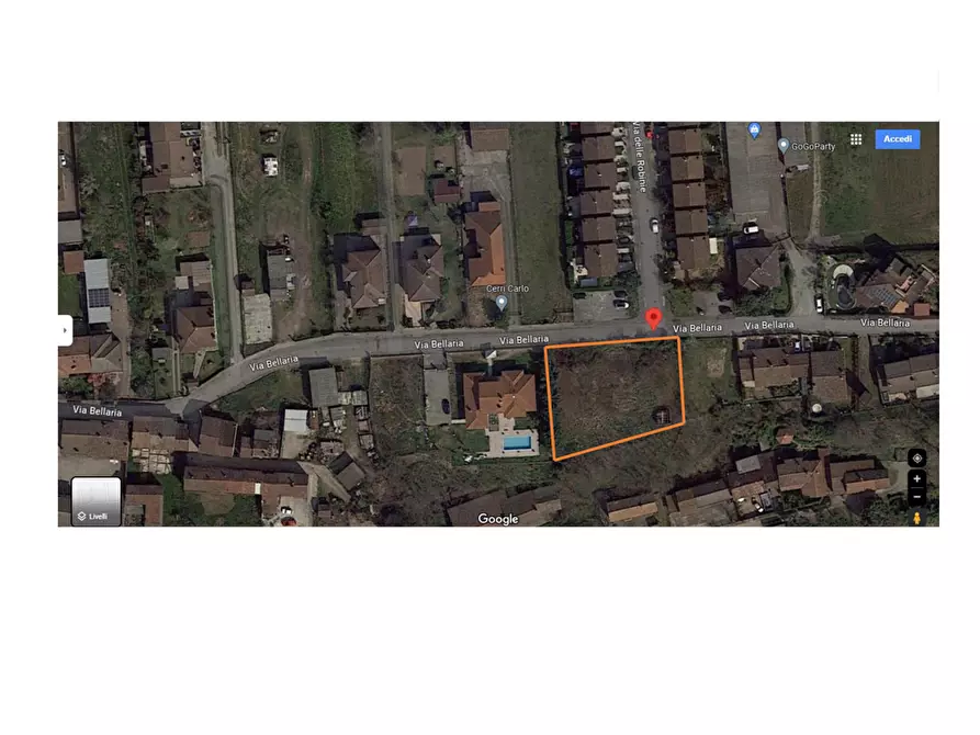 Terreno residenziale in vendita in Via Bellaria, 95 a Chignolo Po