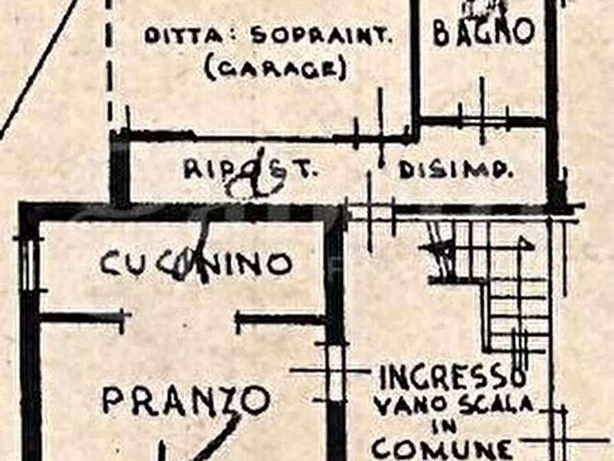 Immagine 18 di Casa indipendente in vendita  in Via PETTORAZZA GRIMANI  Via ROMA, 27 a Pettorazza Grimani