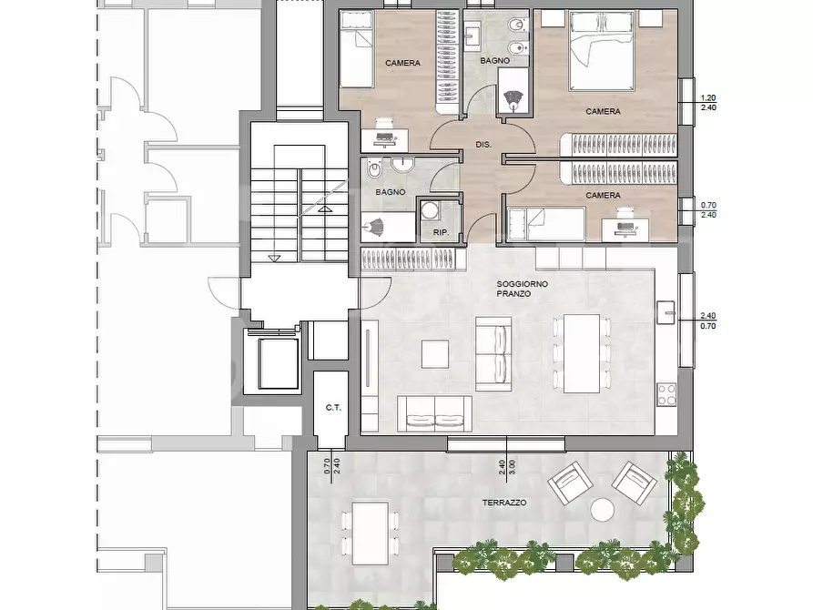 Immagine 16 di Attico in vendita  in Via Roma, 70 a Mogliano Veneto