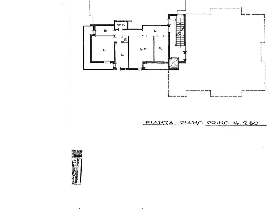 Immagine 12 di Appartamento in vendita  in Via Balzella, 28 a Forli'