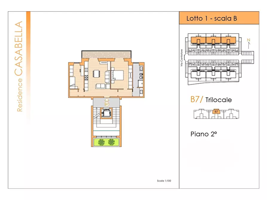 Immagine 6 di Appartamento in vendita  in Via CANTATORE a San Severo