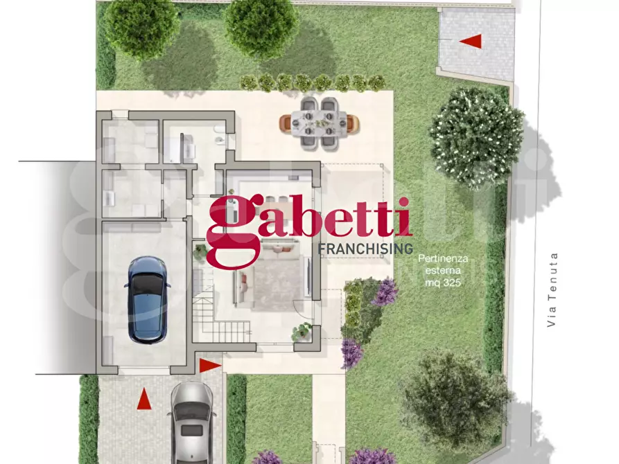 Immagine 6 di Villa in vendita  in Via Tenuta Amalia a Verucchio