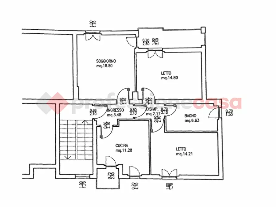 Immagine 15 di Appartamento in vendita  in Via fratelli bandiera a Scandiano