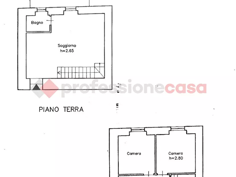 Immagine 17 di Villetta a schiera in vendita  in Via Spina Nuova a Campello Sul Clitunno