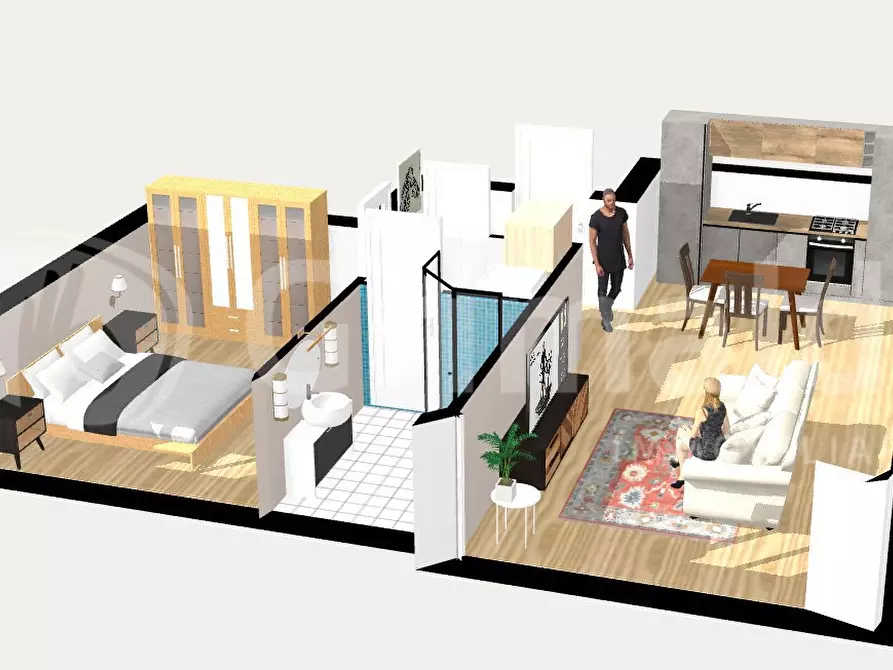 Immagine 11 di Appartamento in vendita  in Via Resegone, 10 a Camparada