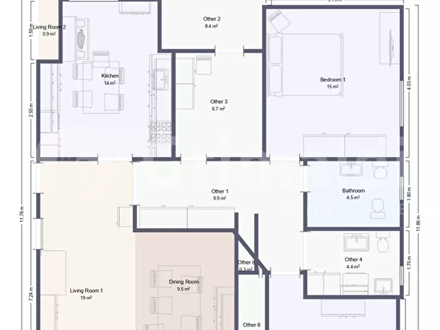 Immagine 17 di Appartamento in vendita  in Via delle caravelle a Perugia