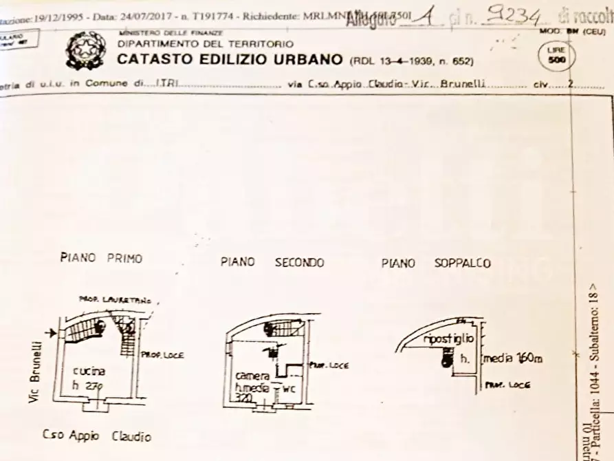 Immagine 16 di Terratetto in vendita  in Vico Brunelli, 2 a Itri