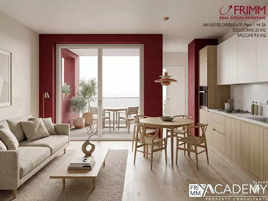 Immagine 7 di Appartamento in vendita  in Via Ugo De Carolis, 31 a Roma