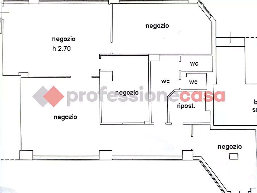 Immagine 7 di Ufficio in affitto  in Via Trento a Spoleto