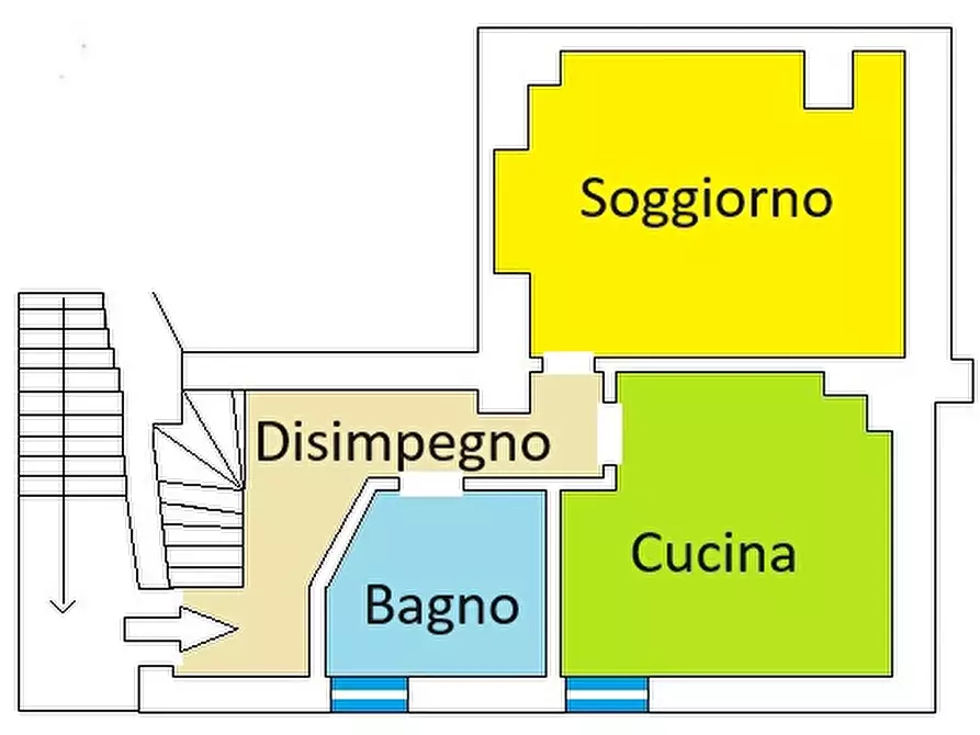 Immagine 13 di Appartamento in vendita  in Via Corradini, 5 a Sezze