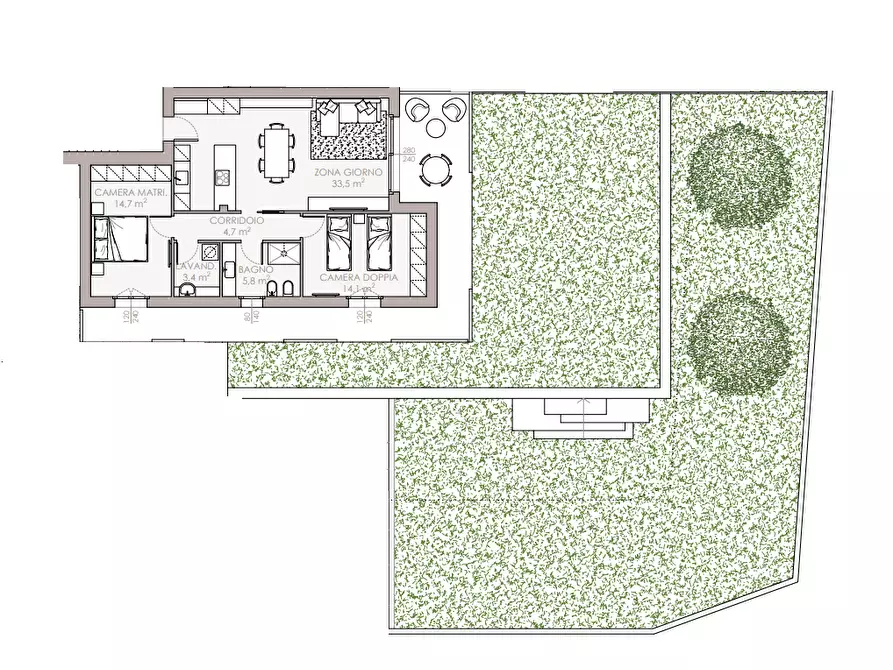 Immagine 21 di Appartamento in vendita  in Via PIO DA PIETRALCINA, 25 a Comezzano-Cizzago