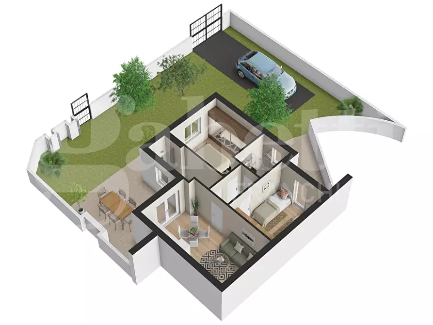 Immagine 5 di Appartamento in vendita  in Via Polo Borsellino, 5 a Tortoreto