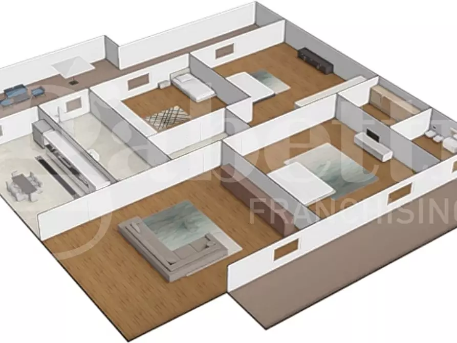 Immagine 2 di Appartamento in vendita  in Via giulio cesare, snc a Sestu