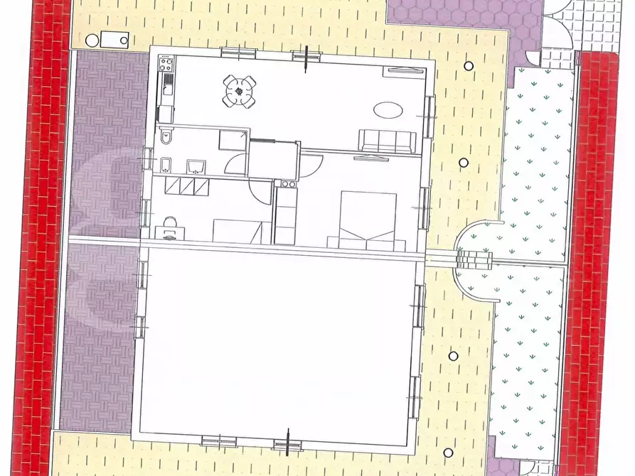 Immagine 3 di Appartamento in vendita  in Via Vascello, snc a Tortoreto