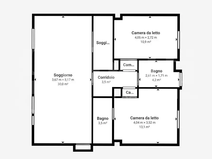 Immagine 27 di Appartamento in vendita  in LocalitÃ  Montone, 1 a Castelletto D'orba