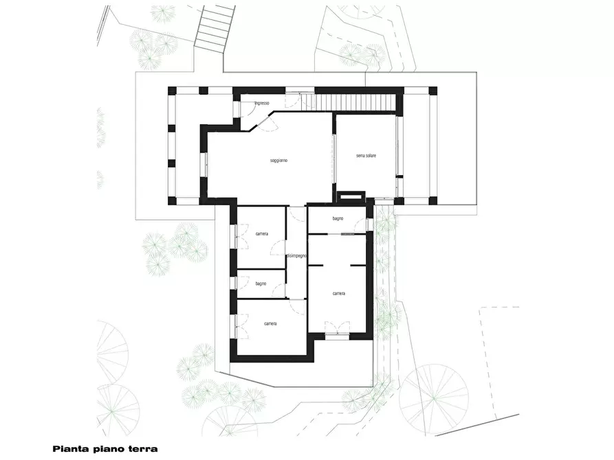 Immagine 7 di Villa in vendita  in Strada Gualtarella a Perugia