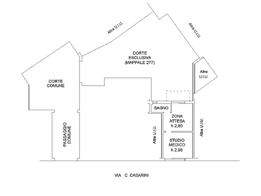 Immagine 2 di Ufficio in vendita  in Via Camillo Casarini a Bologna