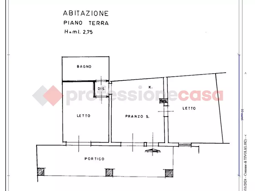 Immagine 28 di Palazzo in vendita  in Via del Pecile a Tivoli