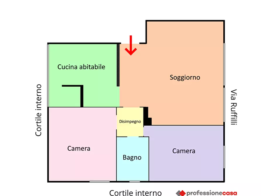 Immagine 20 di Appartamento in vendita  in Via Ruffilli, 4 a Foggia