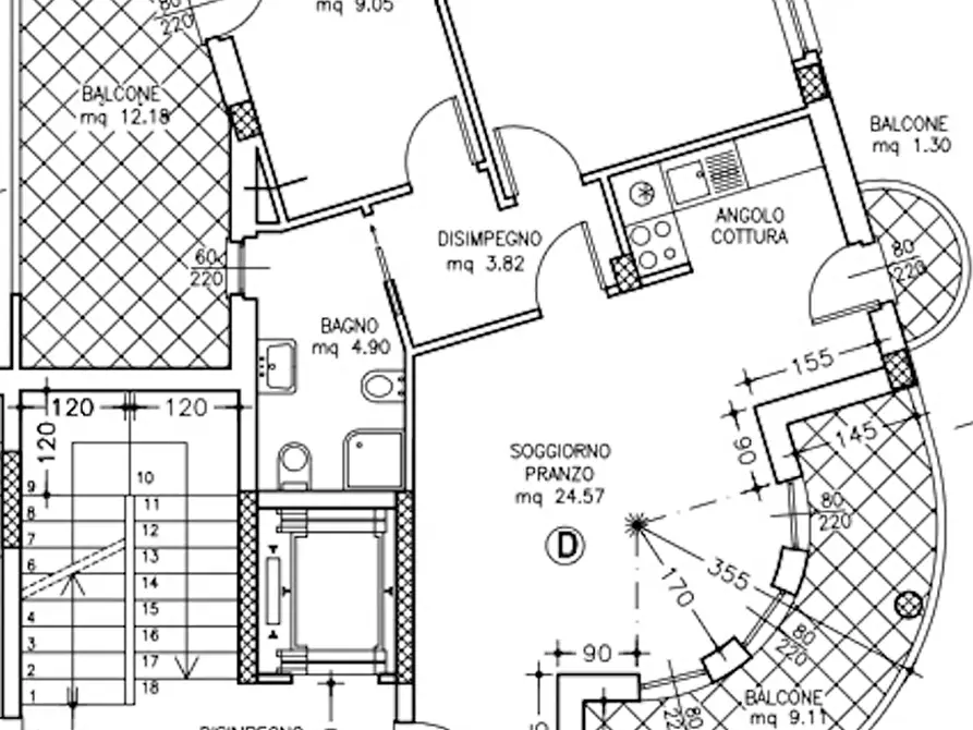 Immagine 16 di Appartamento in vendita  in Via Monte Sabotino, snc a Cagliari