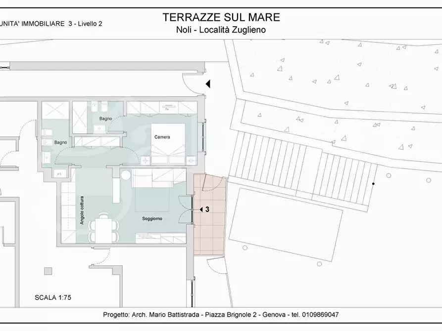 Immagine 16 di Appartamento in vendita  in Via Ugo La Malfa a Noli