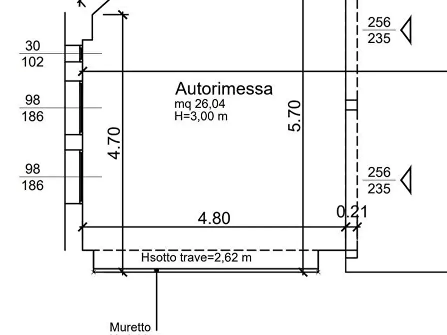 Immagine 5 di Box auto in vendita  in Piazza Mascarella, 7 a Bologna