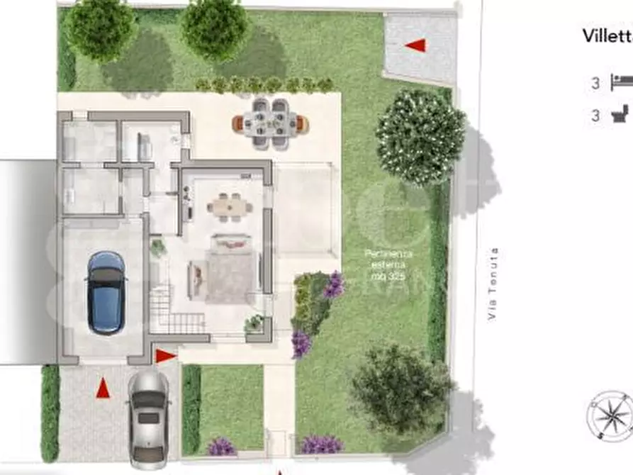 Immagine 8 di Villa in vendita  in Via Tenuta Amalia a Verucchio