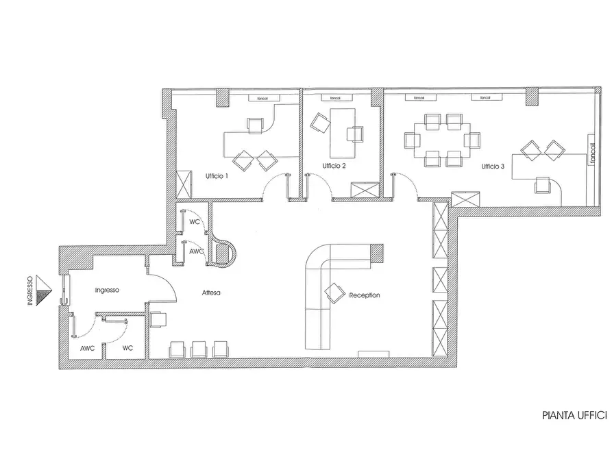 Immagine 6 di Ufficio in vendita  in Via Mario Angeloni, 70 a Perugia