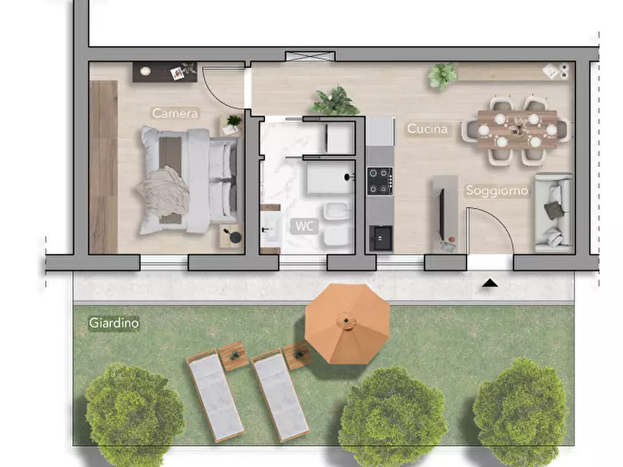 Immagine 13 di Appartamento in vendita  in Via Molino del luna, 2 a Loiano