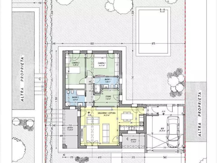 Immagine 13 di Villa in vendita  in Via de Gasperi, Snc a Castiraga Vidardo