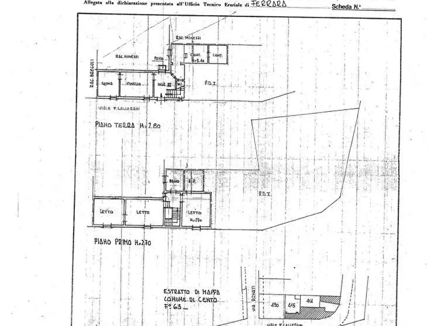Immagine 19 di Casa indipendente in vendita  in Via F. Gallerani, 72 a Cento