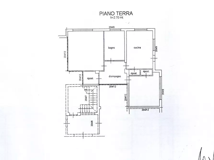 Immagine 10 di Appartamento in vendita  in Via Trecce, 50 a Sora