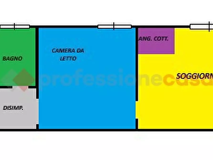 Immagine 12 di Appartamento in vendita  in Via TRENTO, 23 a Locate Di Triulzi