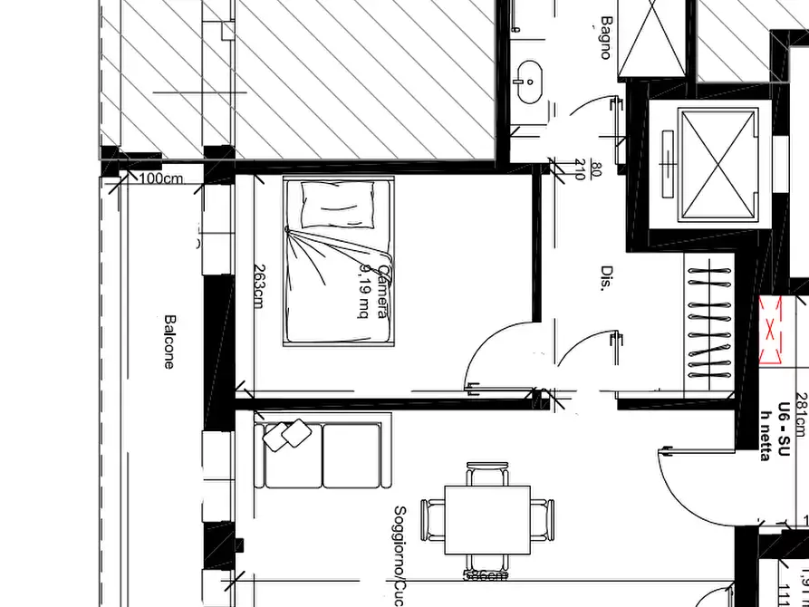 Immagine 15 di Appartamento in vendita  in Via Martin Luther King, 38/3 a Bologna