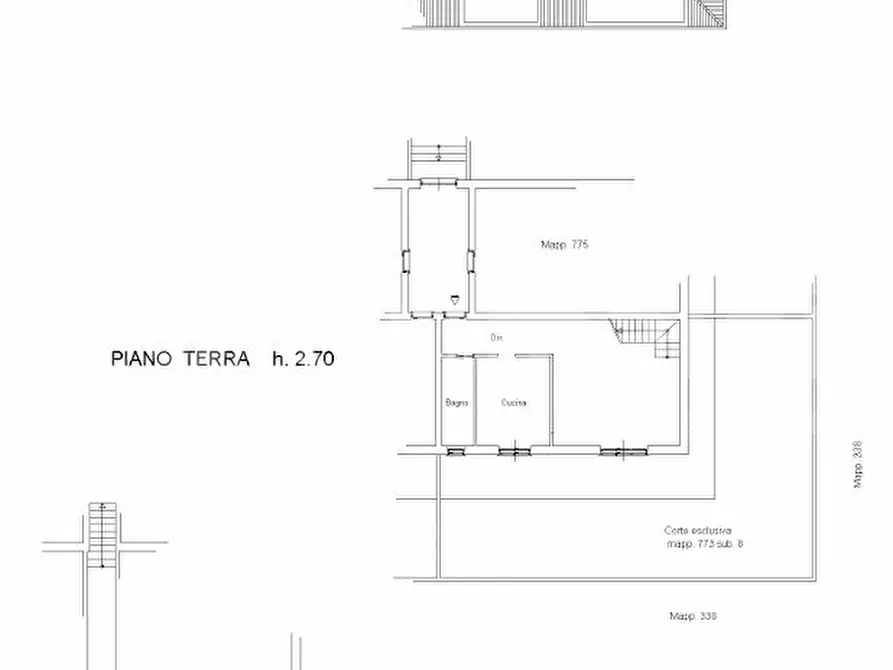 Immagine 17 di Villetta a schiera in vendita  in Via SAN LEONARDO, 1 a Massa