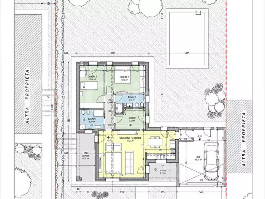 Immagine 13 di Villa in vendita  in Via de Gasperi, Snc a Castiraga Vidardo