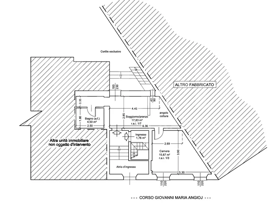 Immagine 8 di Appartamento in vendita  in Corso Giovanni Maria Angioi, 14-A a Sassari