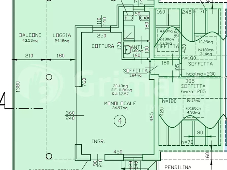 Immagine 18 di Appartamento in vendita  in Via Pinarella, 4 a Cervia