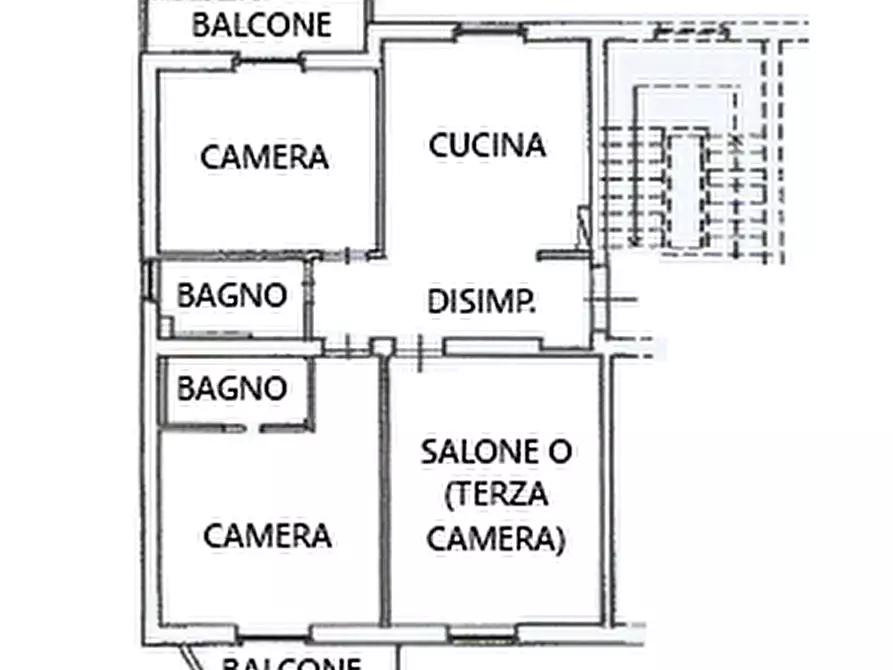 Immagine 23 di Appartamento in vendita  in Via San Prospero a Perugia