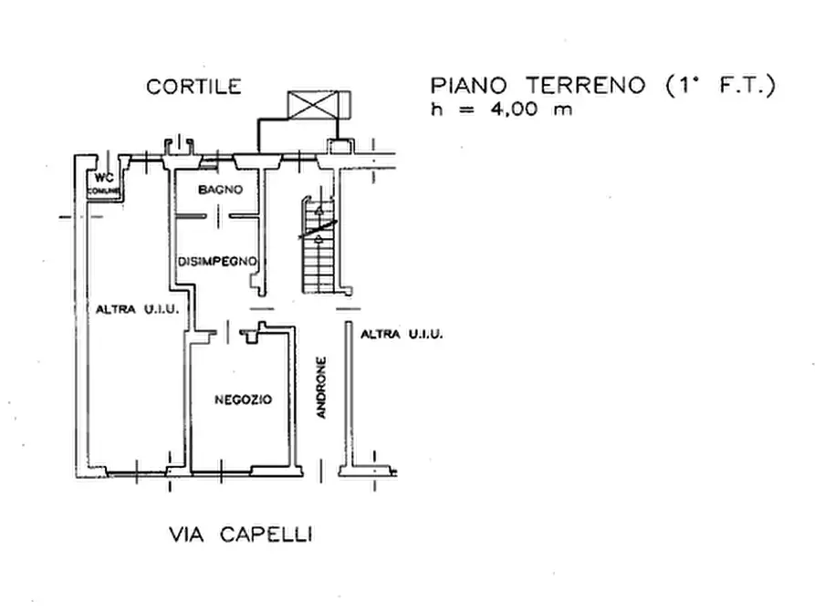 Immagine 12 di Negozio in vendita  in Via Capelli a Torino